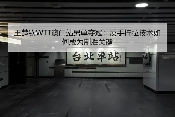 王楚钦WTT澳门站男单夺冠：反手拧拉技术如何成为制胜关键